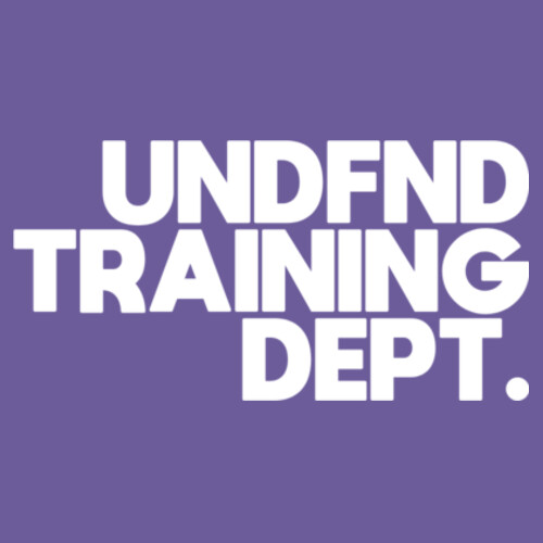 UNDFND TRAINING DEPT. TEE (OVERSIZED BOXY FIT) - AS Colour Mens Heavy Faded Tee Design