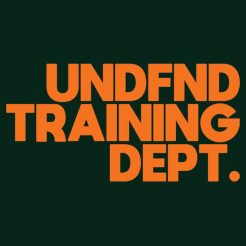 UNDFND TRAINING DEPT. TEE (OVERSIZED BOXY FIT) - AS Colour Mens Heavy Tee Design