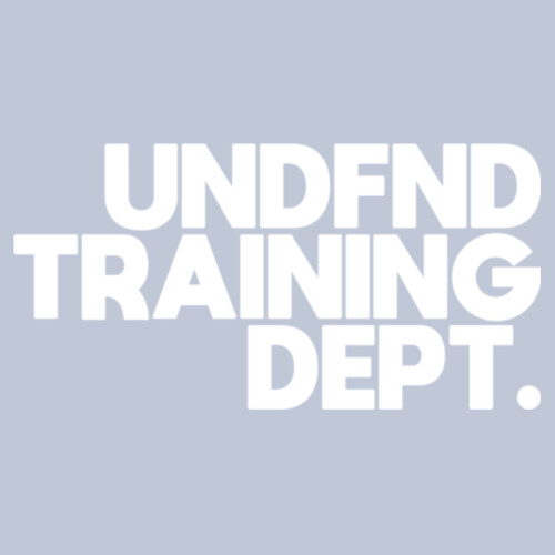 UNDFND TRAINING DEPT. CREW - AS Colour Mens Relax Crew Design