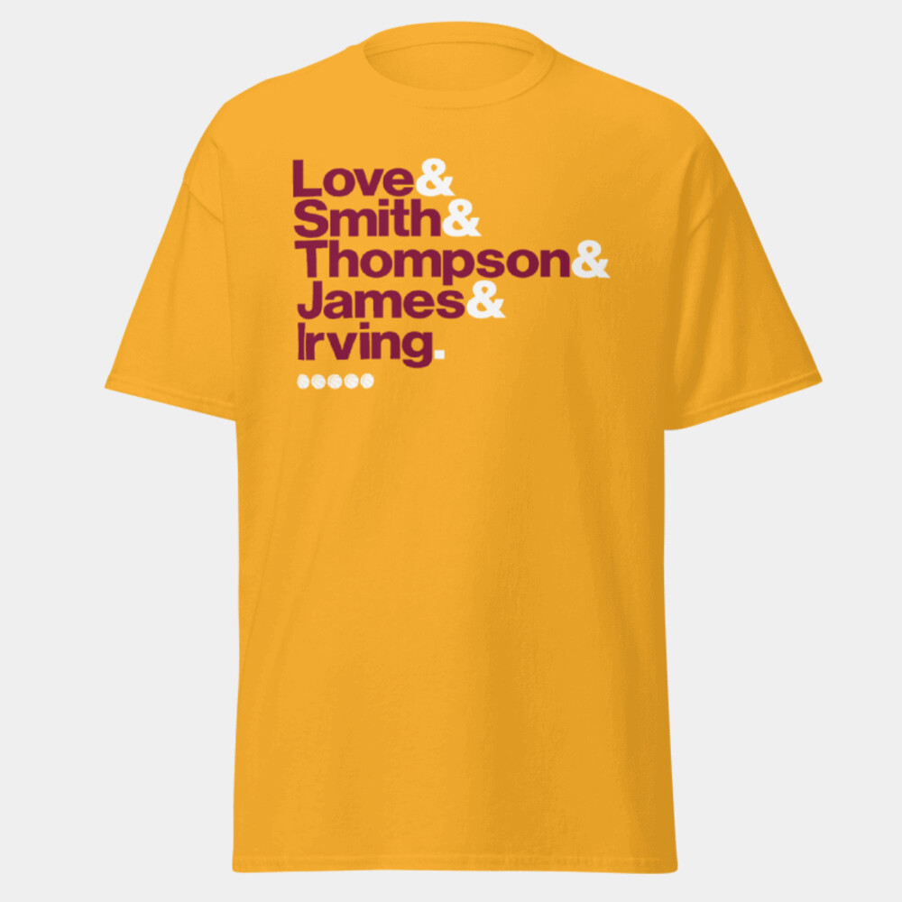 OG CAVALIER TEE (GOLD) - Gildan Mens Heavy Cotton T-Shirt Thumbnail