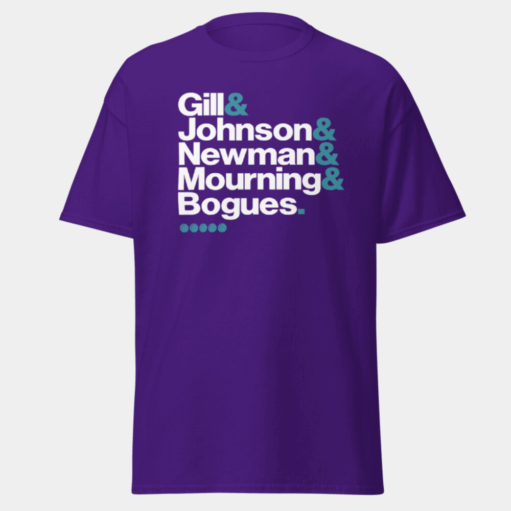 OG HORNET TEE (PURPLE) - Gildan Mens Heavy Cotton T-Shirt Thumbnail