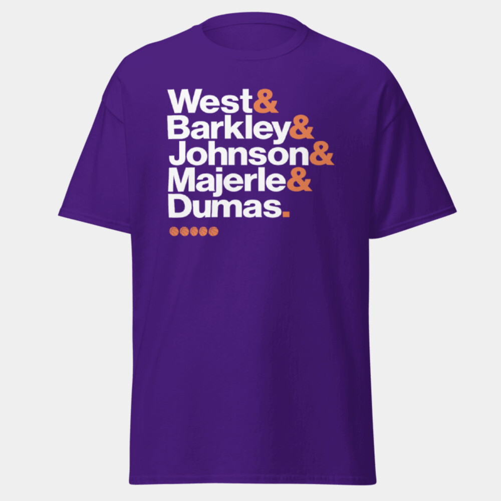 OG SUNS TEE (PURPLE) - Gildan Mens Heavy Cotton T-Shirt Thumbnail