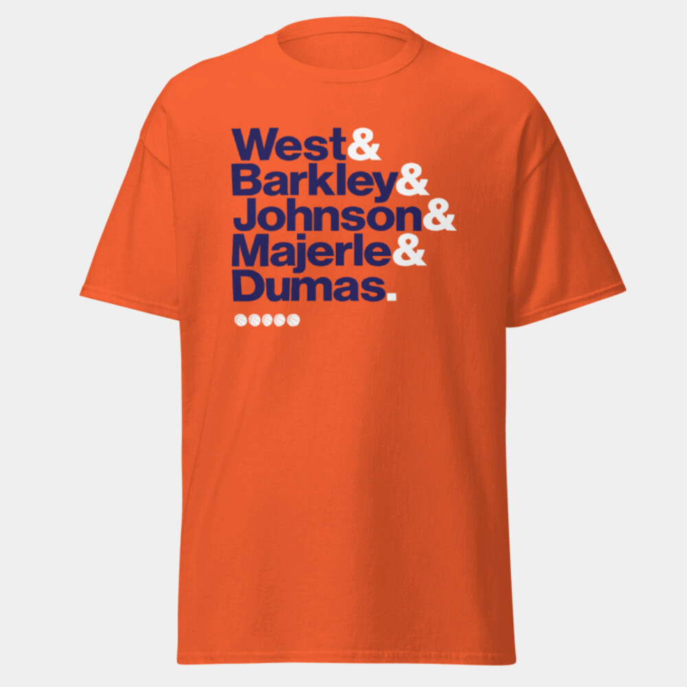 OG SUNS TEE (ORANGE) - Gildan Mens Heavy Cotton T-Shirt Thumbnail