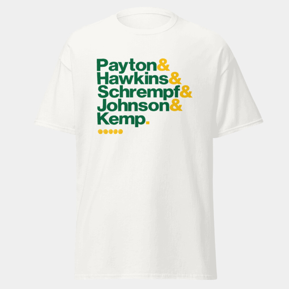OG SONICS TEE (WHITE) - Gildan Mens Heavy Cotton T-Shirt Thumbnail
