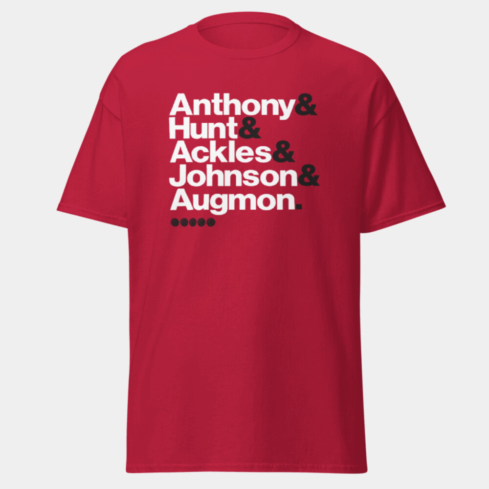 OG U.N.L.V TEE (RED) - Gildan Mens Heavy Cotton T-Shirt Thumbnail