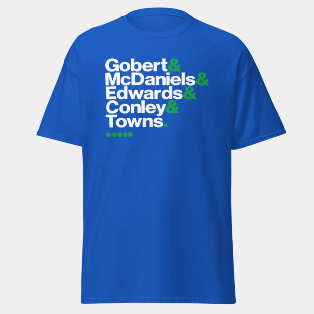 WOLVE TEE (ROYAL) - Gildan Mens Heavy Cotton T-Shirt Thumbnail