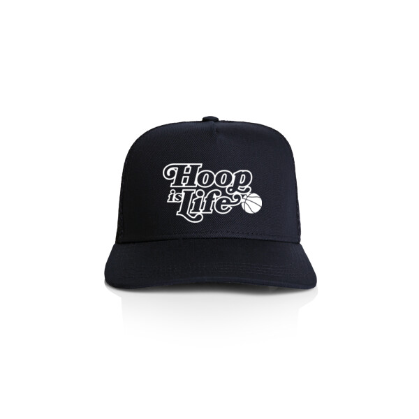 HOOP IS LIFE TRUCKER CAP - AS Colour Stock Trucker Cap Thumbnail