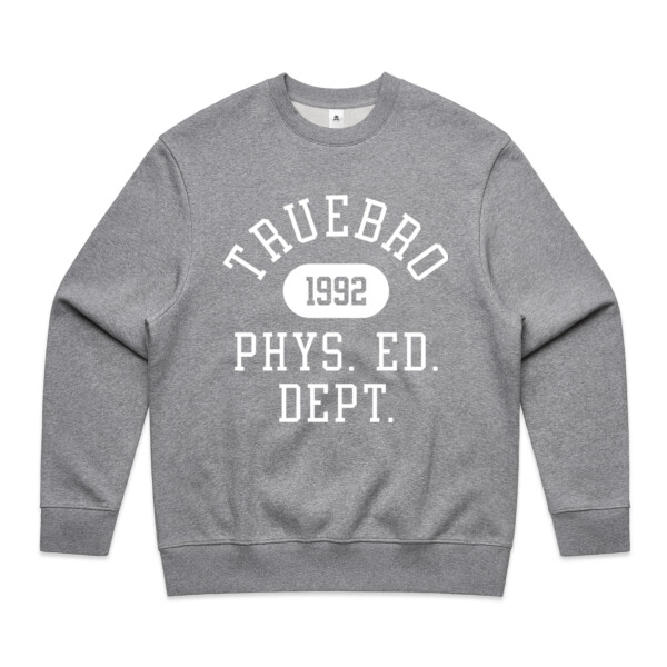 TRUEBRO PHYS ED CREW - AS Colour Mens Heavy Crew Thumbnail