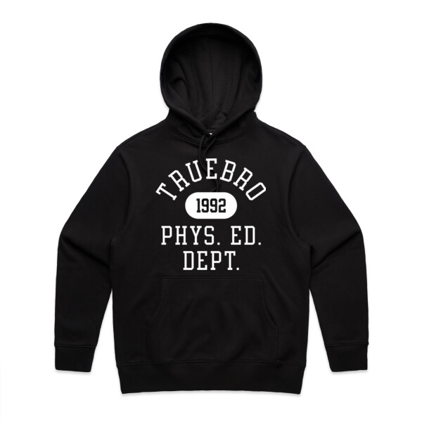 TRUEBRO PHYS ED CREW - PREMIUM - AS Colour Mens Heavy Hood Thumbnail