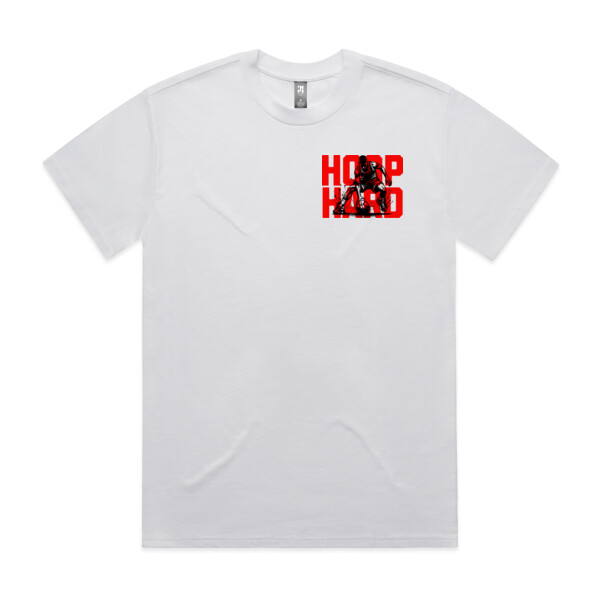 BRON HOOP HARD TEE - AS Colour Mens Heavy Tee Thumbnail