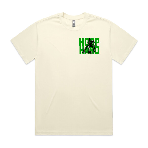 BRON HOOP HARD TEE - AS Colour Mens Heavy Tee Thumbnail