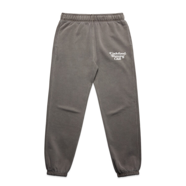 UNDEFINED SCRIPT TRACKPANT - AS Colour Womens Relax Faded Track Pants Thumbnail