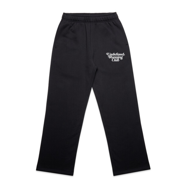 UNDEFINED SCRIPT TRACKPANT - AS Colour Womens Relax Cuffless Track Pants Thumbnail