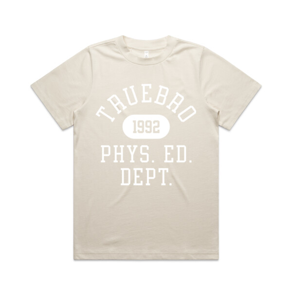 TRUEBRO PHYS ED TEE - AS Colour Womens Heavy Tee Thumbnail
