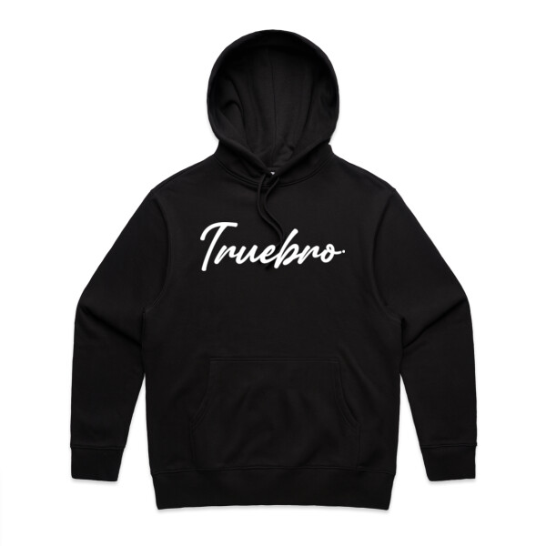 TRUEBRO SCRIPT HOODIE - PREMIUM - AS Colour Mens Heavy Hood Thumbnail