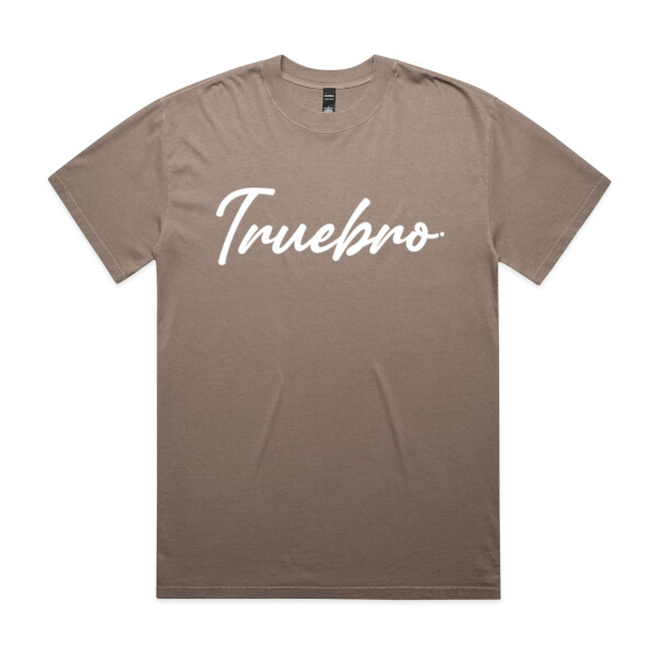 TRUEBRO SCRIPT TEE - AS Colour Mens Heavy Faded Tee Thumbnail