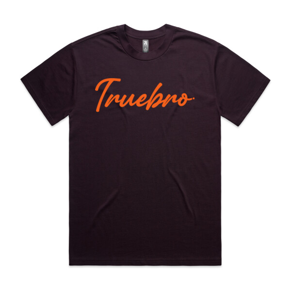 TRUEBRO SCRIPT TEE - AS Colour Mens Heavy Tee Thumbnail