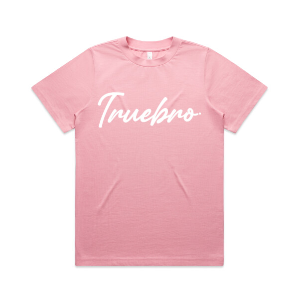 TRUEBRO SCRIPT TEE - AS Colour Womens Heavy Tee Thumbnail