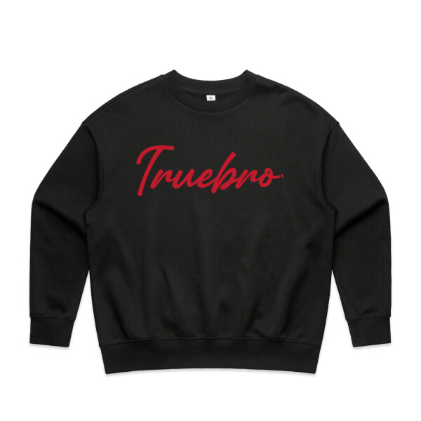TRUEBRO SCRIPT CREW - PREMIUM - AS Colour Womens Heavy Crew Thumbnail
