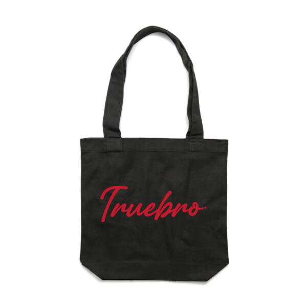 TRUEBRO SCRIPT TOTE BAG - AS Colour Carrie Tote Bag  Thumbnail