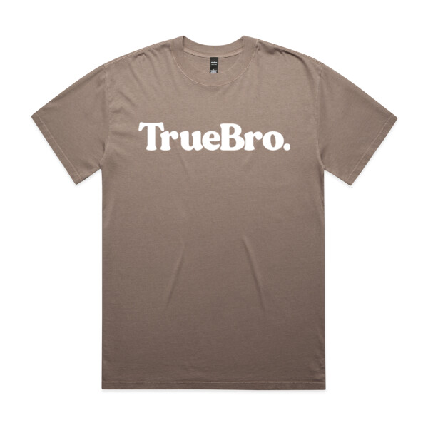 TRUEBRO TEE - AS Colour Mens Heavy Faded Tee Thumbnail