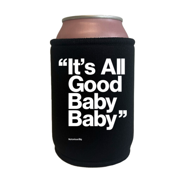BIGGIE SMALLS COOLER - Black Can Cooler Thumbnail
