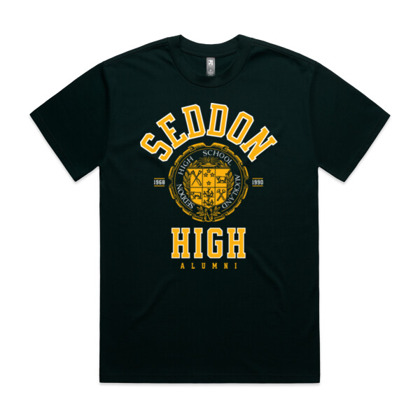 GREEN SEDDON TEE (OVERSIZED BOXY FIT)  - AS Colour Mens Heavy Tee Thumbnail