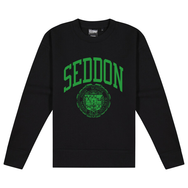 ALT BLACK SEDDON ARCH CREW - Cloke Women's Standard Crew Neck Sweat Thumbnail