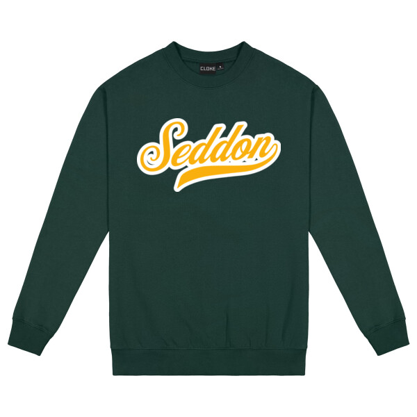 GREEN SEDDON SCRIPT CREW - Cloke Mens Standard Crew  Thumbnail