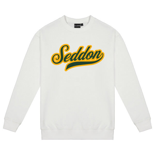 WHITE SEDDON SCRIPT CREW - Cloke Mens Standard Crew  Thumbnail
