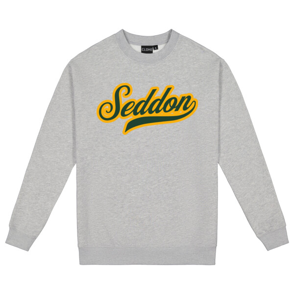 GREY MARLE SEDDON SCRIPT CREW - Cloke Mens Standard Crew  Thumbnail
