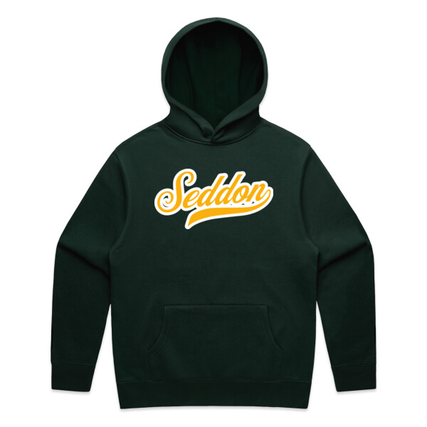 GREEN SEDDON SCRIPT HOODIE - AS Colour Mens Relax Hood Thumbnail