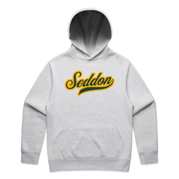 WHITE MARLE SEDDON SCRIPT HOODIE - AS Colour Mens Relax Hood Thumbnail