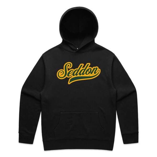 BLACK SEDDON SCRIPT HOODIE - AS Colour Mens Relax Hood Thumbnail