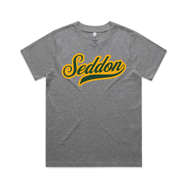 GREY MARLE SEDDON SCRIPT TEE - AS Colour Womens Classic Tee Thumbnail