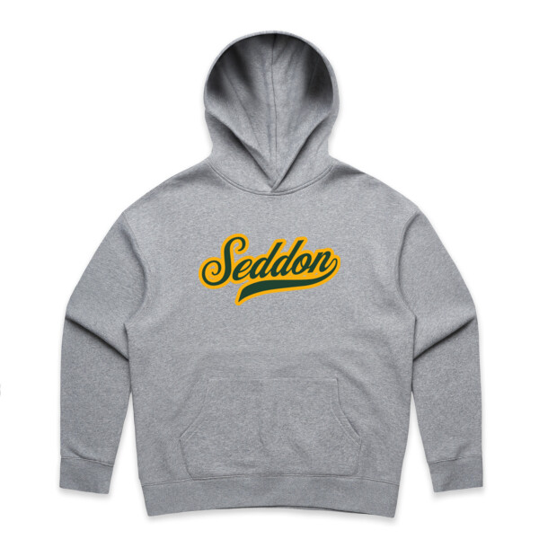 GREY MARLE SEDDON SCRIPT HOODIE - AS Colour Womens Relax Hood Thumbnail