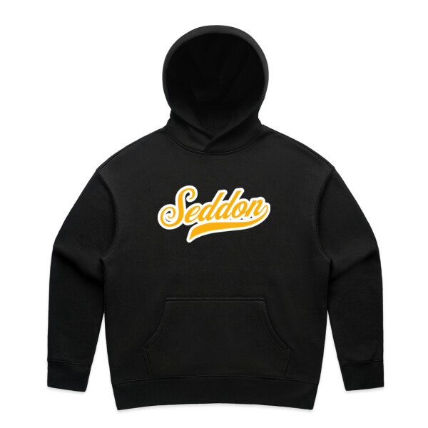 BLACK SEDDON SCRIPT HOODIE - AS Colour Womens Relax Hood Thumbnail