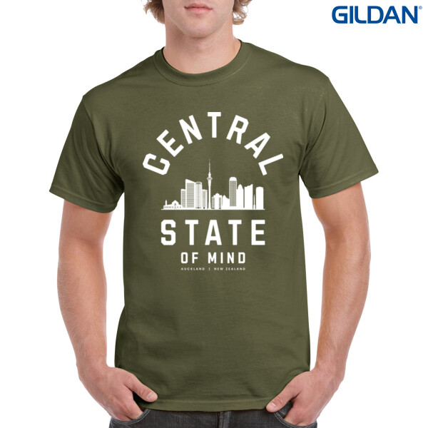 CENTRAL STATE TEE - Gildan Mens Heavy Cotton T-Shirt  Thumbnail