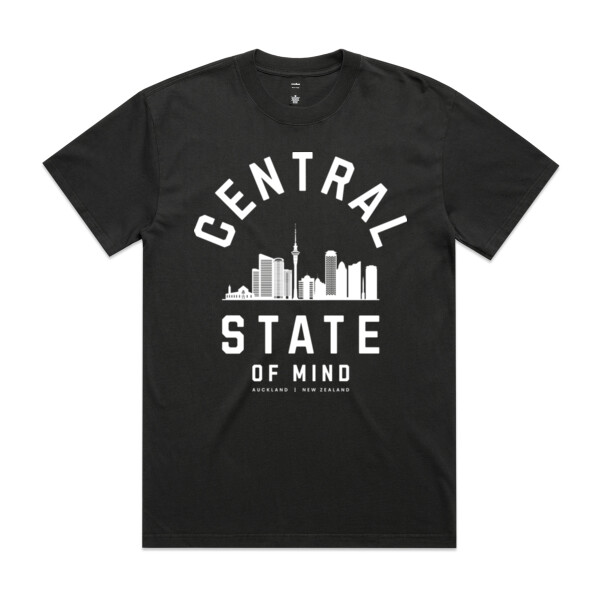 CENTRAL STATE TEE (BOXY OVERSIZED FIT) - AS Colour Mens Heavy Faded Tee  Thumbnail