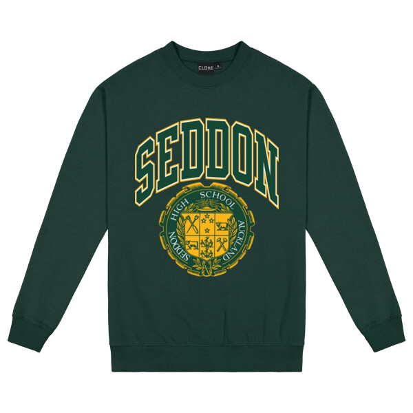SEDDON VARSITY CREW - Cloke Mens Standard Crew  Thumbnail