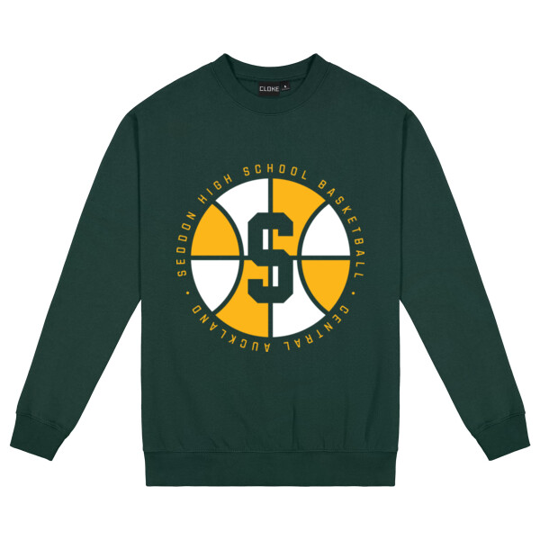 SEDDON BBALL CREW - Cloke Mens Standard Crew  Thumbnail