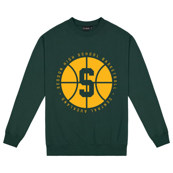 SEDDON BBALL CREW - Cloke Mens Standard Crew  Thumbnail