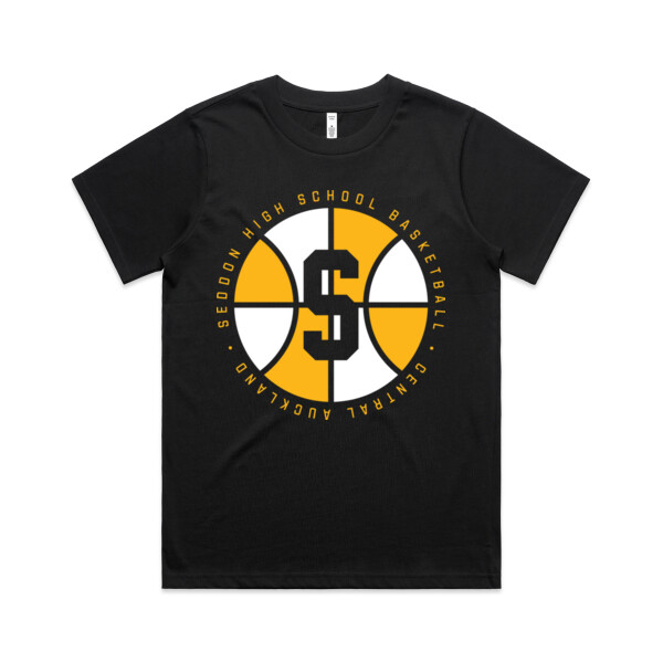 BLACK SEDDON BBALL TEE - AS Colour Womens Classic Tee Thumbnail