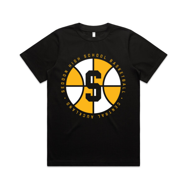 BLACK SEDDON BBALL TEE (OVERSIZED BOXY FIT) - AS Colour Womens Heavy Tee Thumbnail