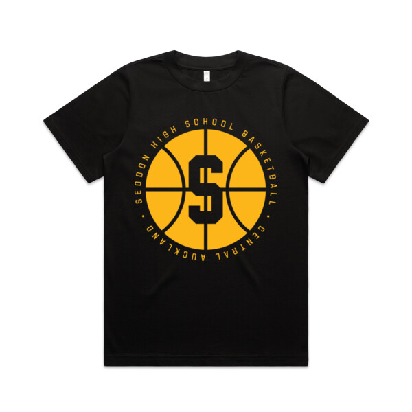 BLACK SEDDON BBALL TEE (OVERSIZED BOXY FIT) - AS Colour Womens Heavy Tee Thumbnail