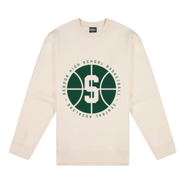 SEDDON BBALL CREW - Cloke Women's Standard Crew Neck Sweat Thumbnail