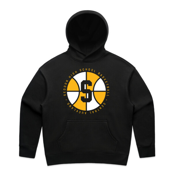 BLACK SEDDON BBALL HOODIE  - AS Colour Womens Relax Hood Thumbnail