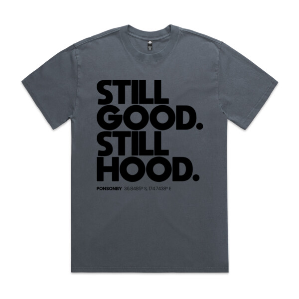 PONSONBY HOOD TEE (OVERSIZED BOXY FIT) - AS Colour Mens Heavy Faded Tee Thumbnail