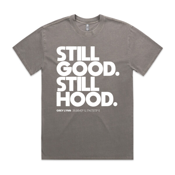 GREY LYNN HOOD TEE (OVERSIZED BOXY FIT) - AS Colour Mens Heavy Faded Tee Thumbnail