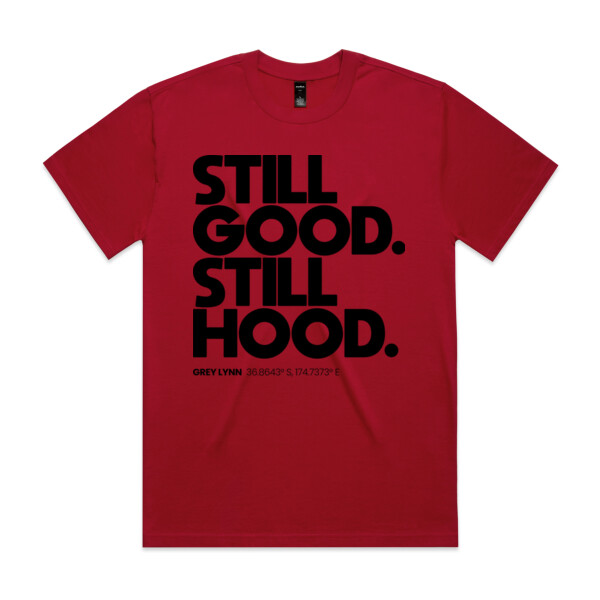 GREY LYNN HOOD TEE (OVERSIZED BOXY FIT) - AS Colour Mens Heavy Tee  Thumbnail